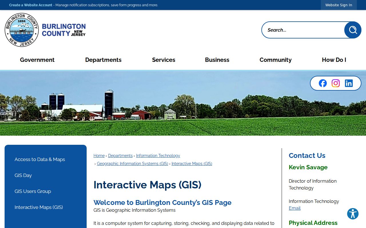 Medford neighbors reference for Burlington County GIS viewer status and historical map access